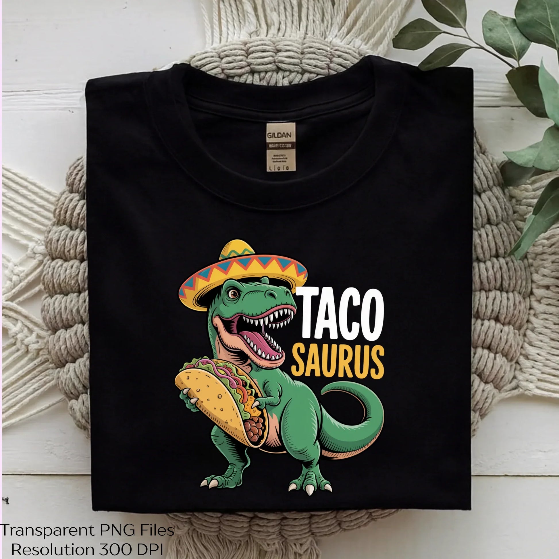 Taco Saurus Funny Dinosaur Clipart Bundle - CraftNest - Digital Crafting and Art