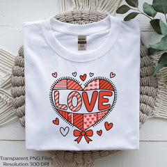 Love Heart Cute Coquette Valentine Day Clipart Bundle - CraftNest - Digital Crafting and Art