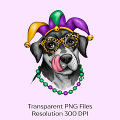 Mardi Gras Dog Crawfish Clipart Bundle - CraftNest - Digital Crafting and Art