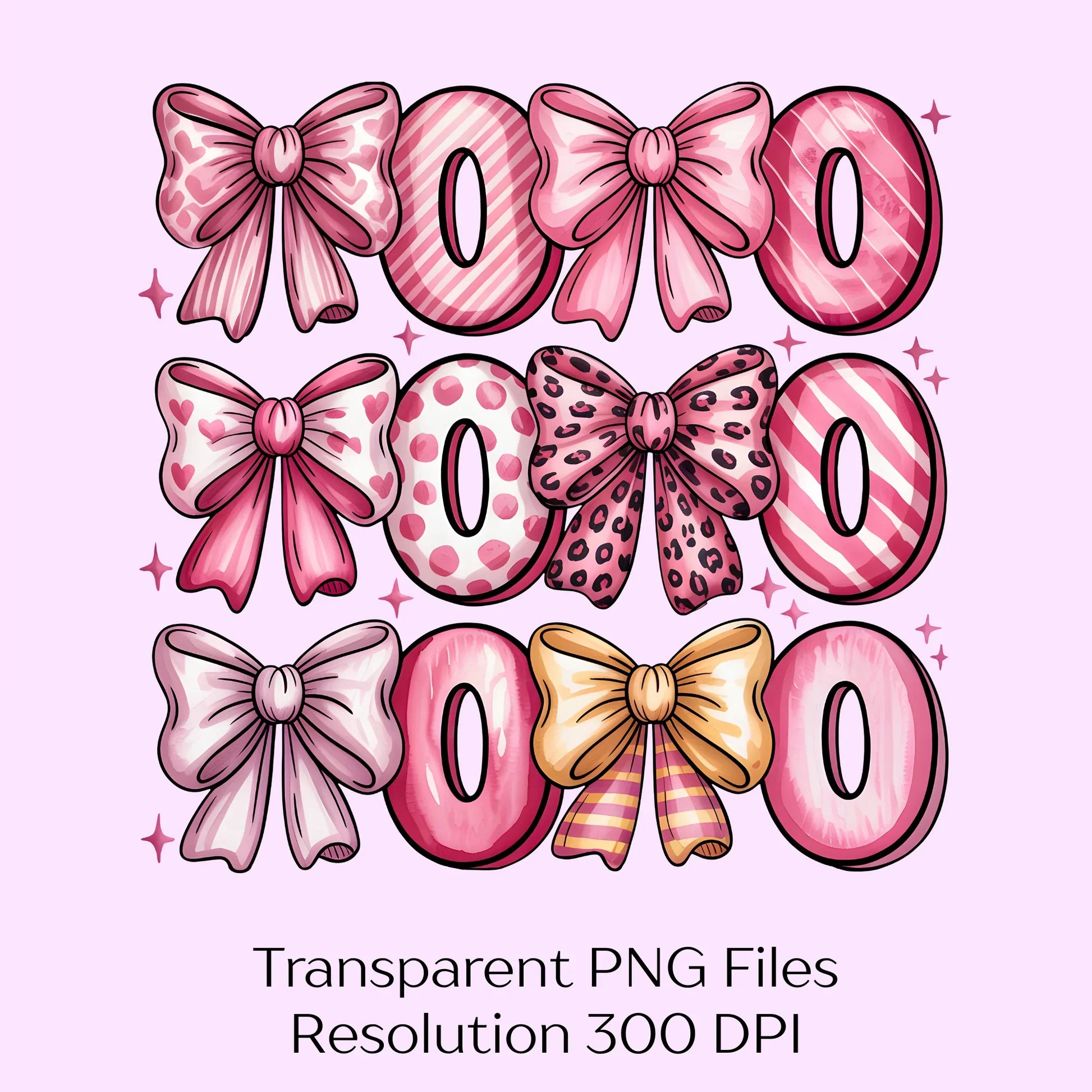 Coquette Valentine Xoxo Bow Clipart Bundle - CraftNest - Digital Crafting and Art