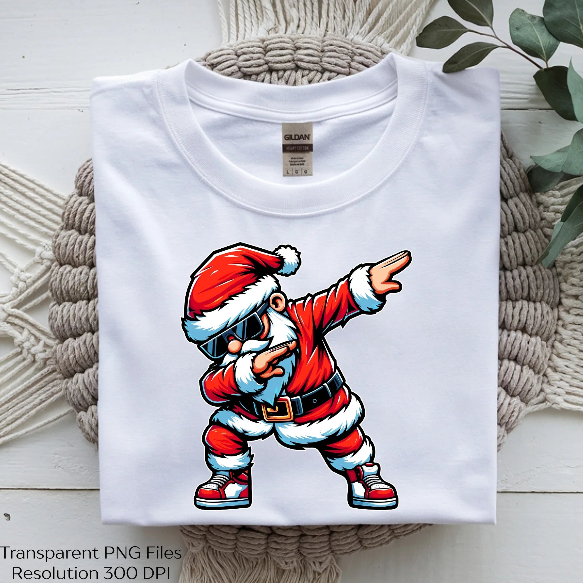 Dabbing Santa Merry Christmas Shirt Clipart Bundle - CraftNest - Digital Crafting and Art