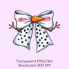 Snowman Coquette Bow Christmas Clipart Bundle