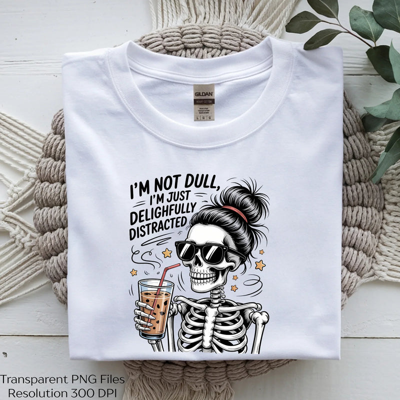 Funny Skull Coffee Lover Sarcastic Shirt Clipart Bundle - CraftNest - Digital Crafting and Art