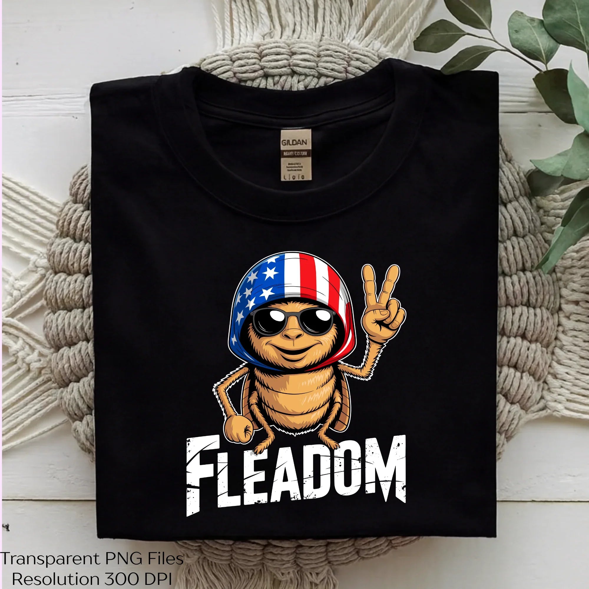 Fleadom 4th of July Peace Insect Clipart Bundle - CraftNest - Digital Crafting and Art
