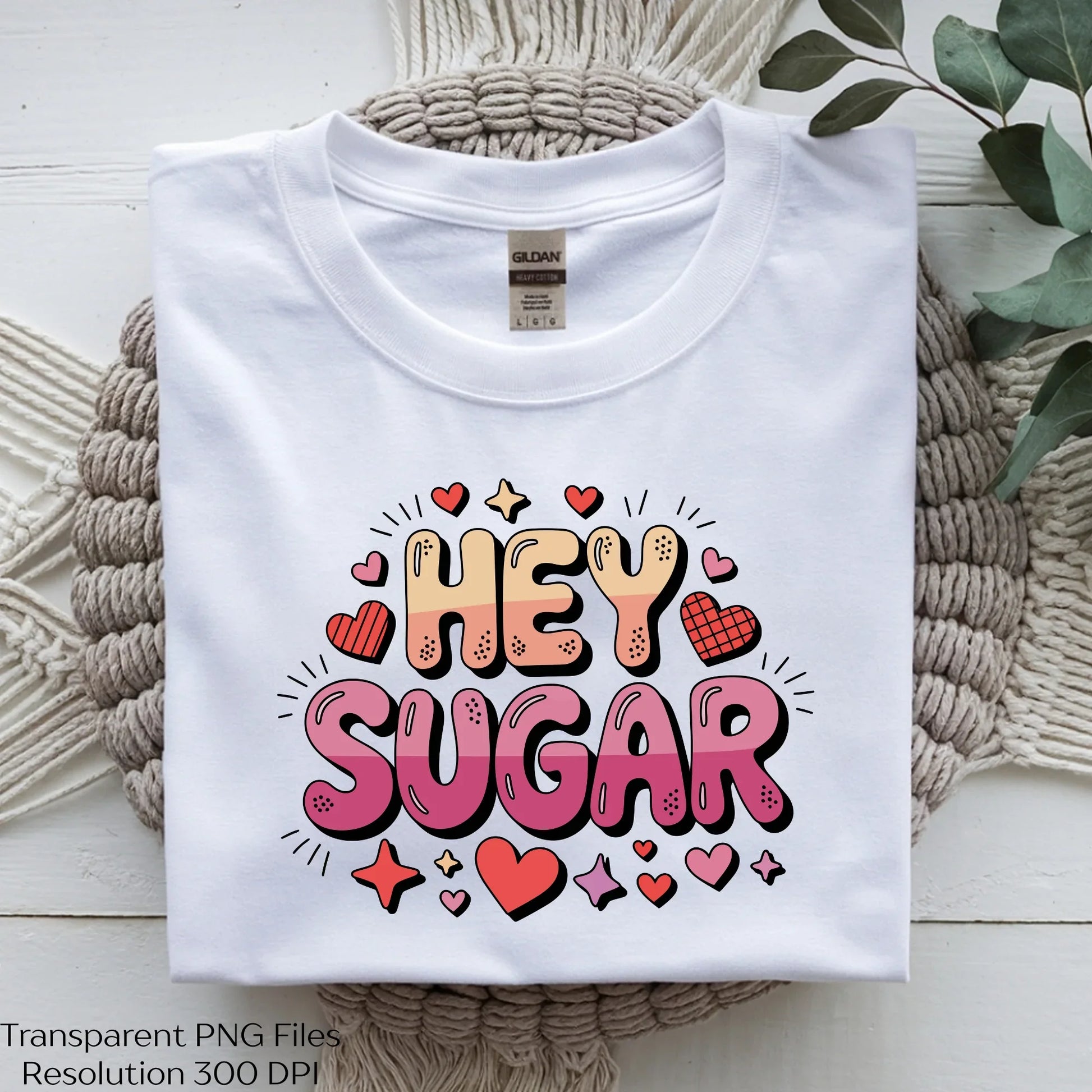 Hey Sugar Retro Funny Valentine's Day Clipart Bundle - CraftNest - Digital Crafting and Art