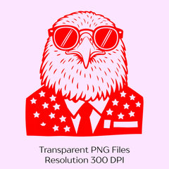 American Eagle 4th of July Clipart Bundle - CraftNest - Digital Crafting and Art