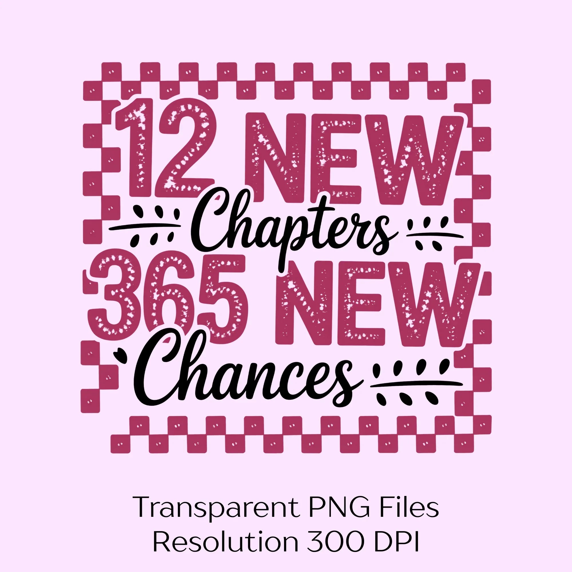 New Chapters 365 Chances Clipart Bundle - CraftNest - Digital Crafting and Art