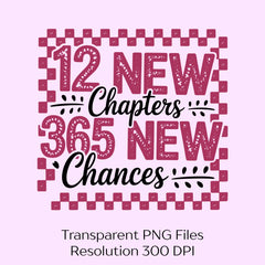 New Chapters 365 Chances Clipart Bundle - CraftNest - Digital Crafting and Art