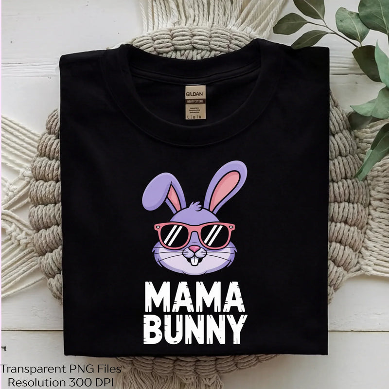 Mama Bunny Cool Mom Clipart Bundle - CraftNest - Digital Crafting and Art