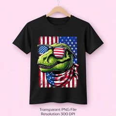 Rex 4th of July USA Flag Shirt Clipart Bundle - CraftNest - Digital Crafting and Art