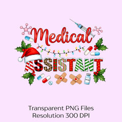 Christmas Medical Assistant Clipart Bundle - CraftNest - Digital Crafting and Art
