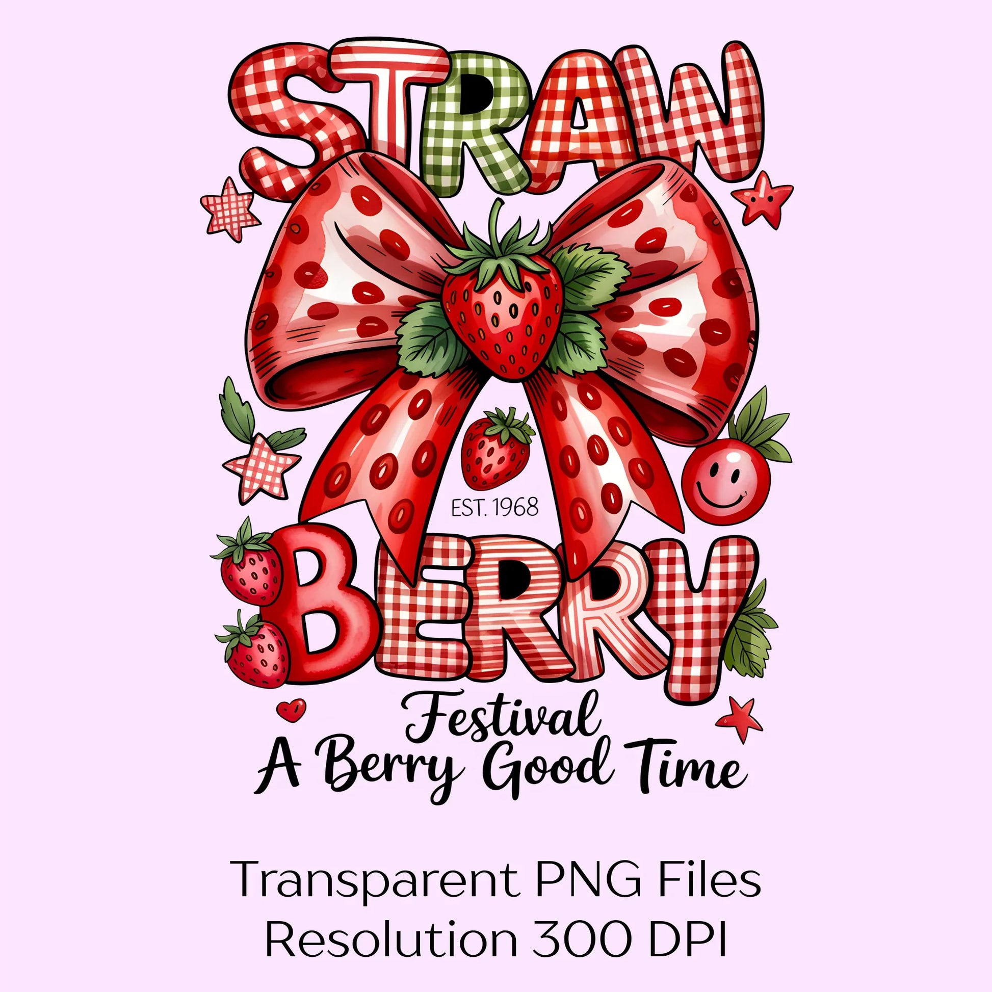 Strawberry Festival Clipart Bundle - CraftNest - Digital Crafting and Art