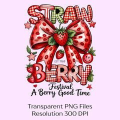 Strawberry Festival Clipart Bundle - CraftNest - Digital Crafting and Art