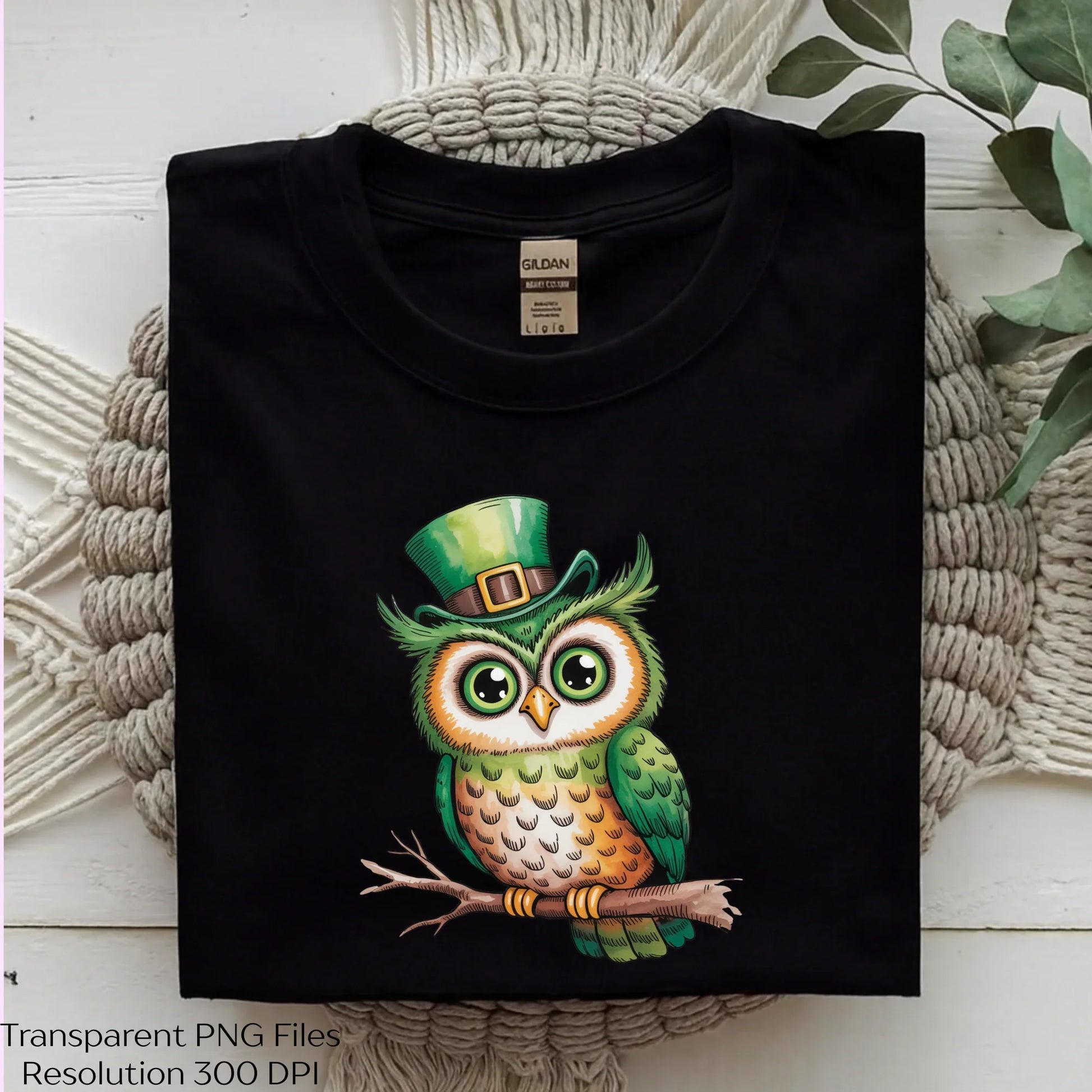 St. Patrick's Day Owl Cute Lucky Clipart Bundle - CraftNest - Digital Crafting and Art