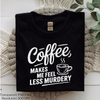 Coffee Makes Me Feel Less Murdery SVG Clipart Bundle