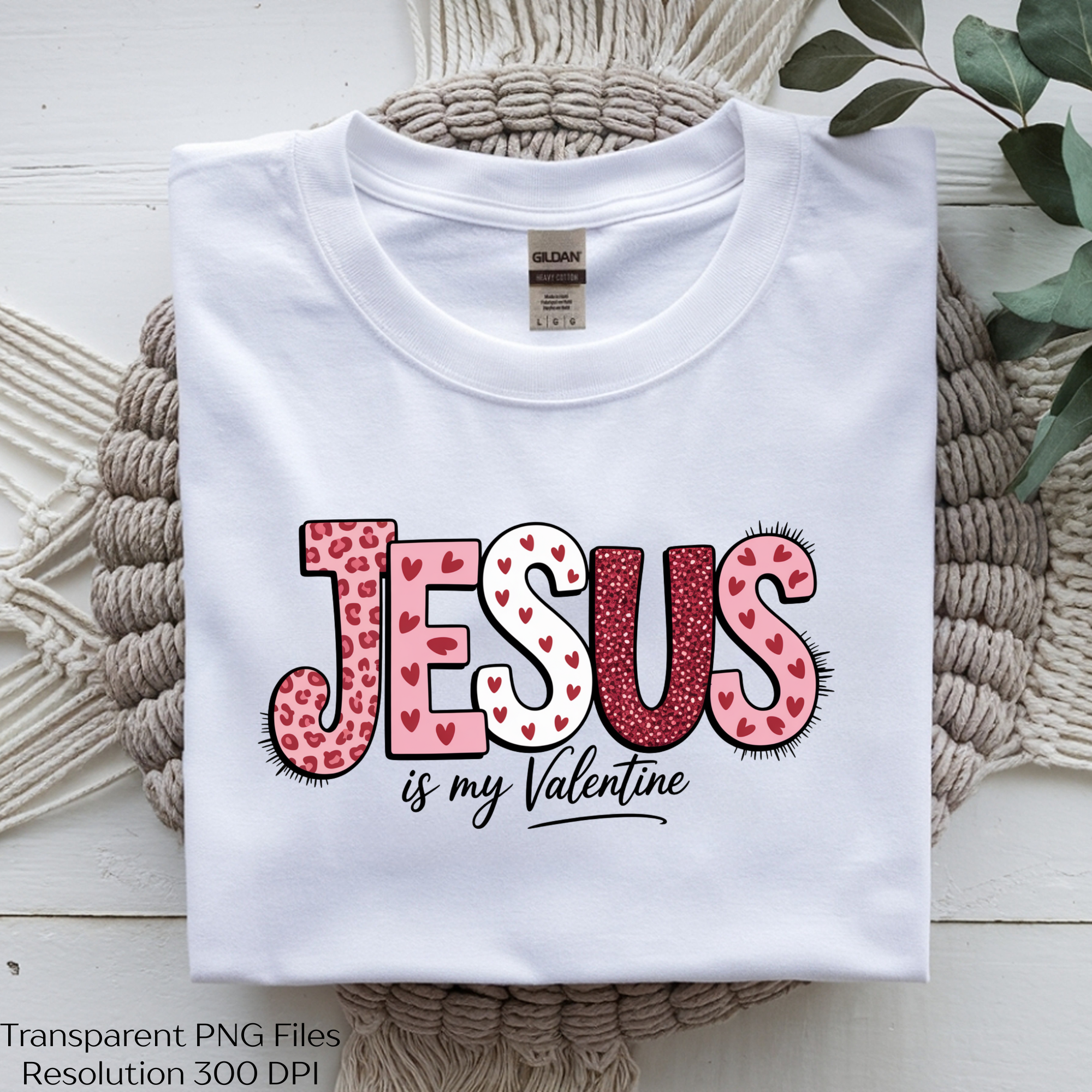 Jesus Is My Valentine Christian Clipart Bundle