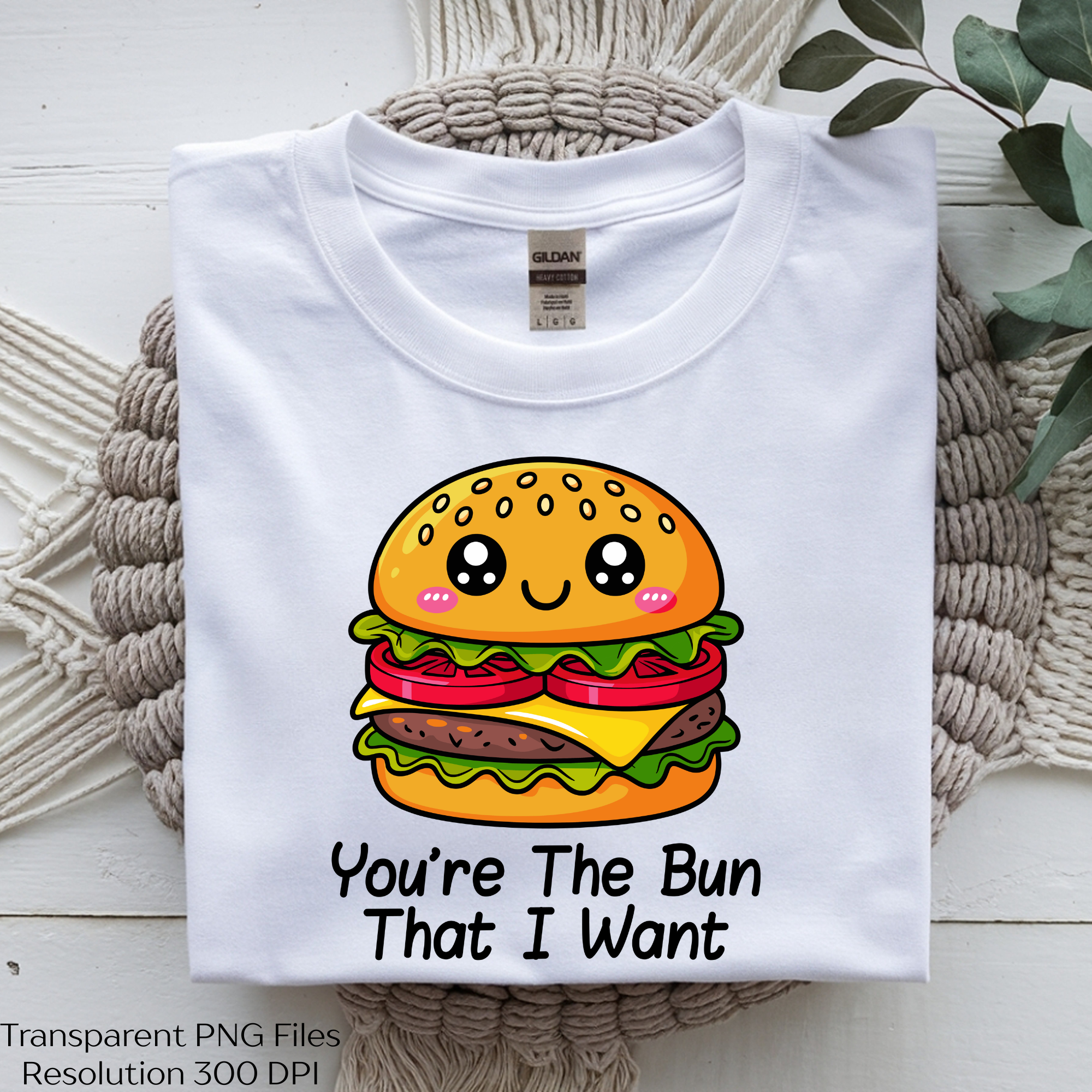 You're the Bun That Wants Burger Pun SVG Clipart Bundle