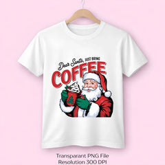 Dear Santa Just Bring Coffee Holiday SVG Bundle - CraftNest - Digital Crafting and Art