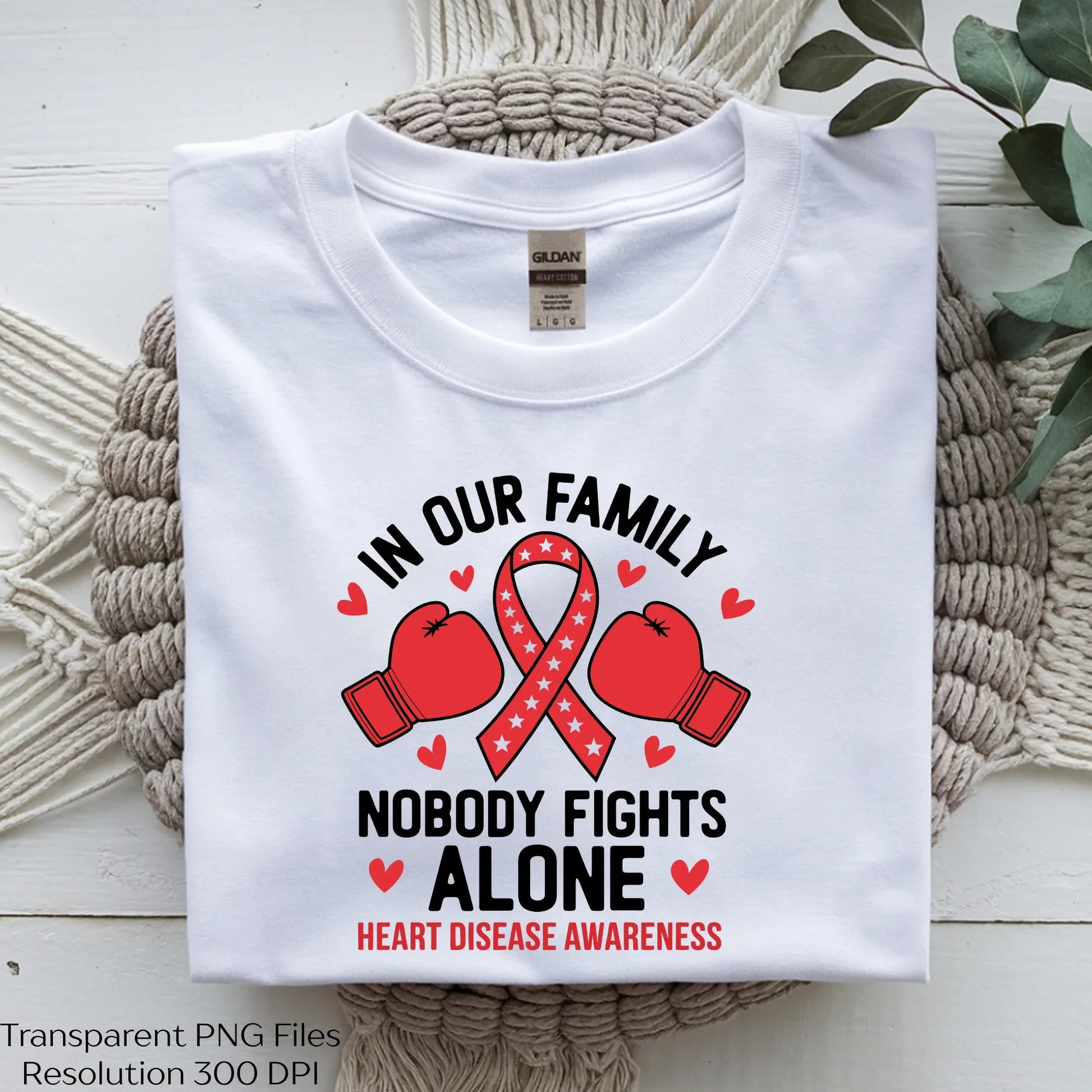 Heart Disease Awareness Shirt Designs Clipart Bundle - CraftNest - Digital Crafting and Art
