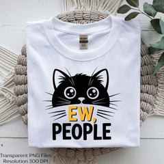 Funny Introvert Cat Clipart Bundle - CraftNest - Digital Crafting and Art