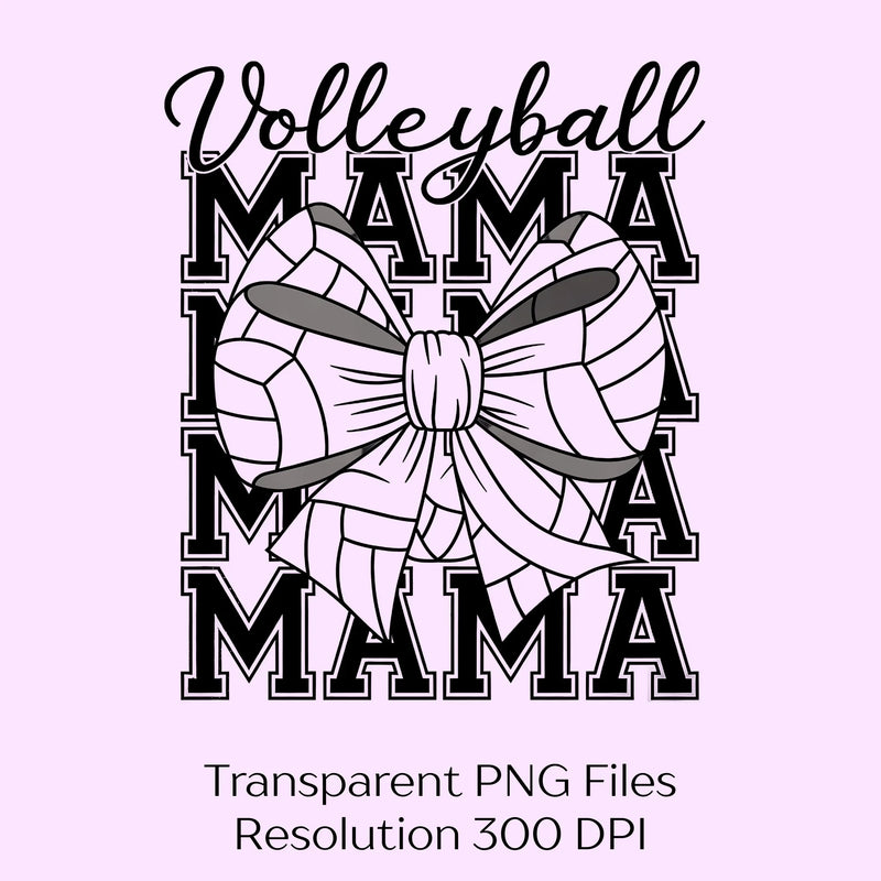 Volleyball Mama Game Day Clipart Bundle - CraftNest - Digital Crafting and Art
