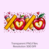 Xoxo Teacher Valentine Clipart Bundle