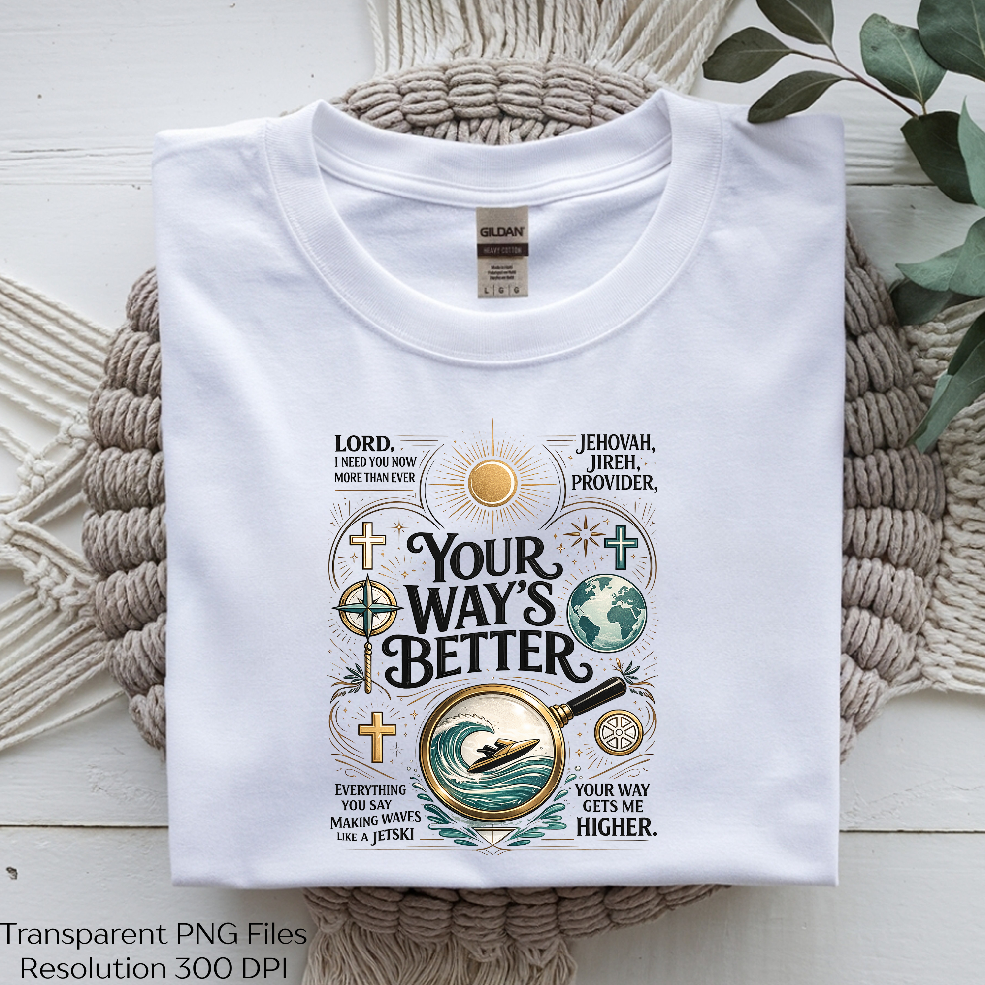 Your Way Is Better Christian Clipart Bundle