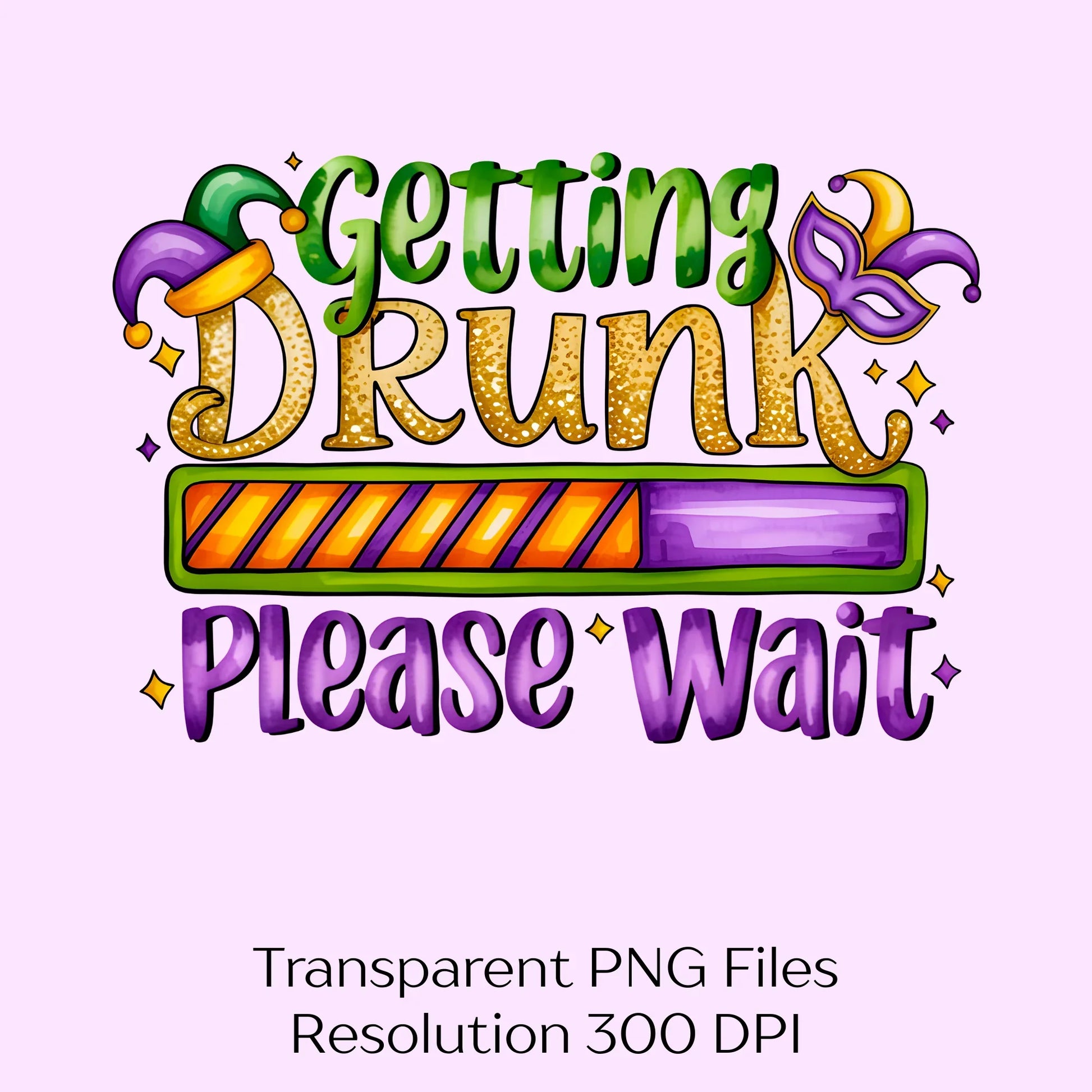 Getting Drunk Please Wait Clipart Bundle - CraftNest - Digital Crafting and Art