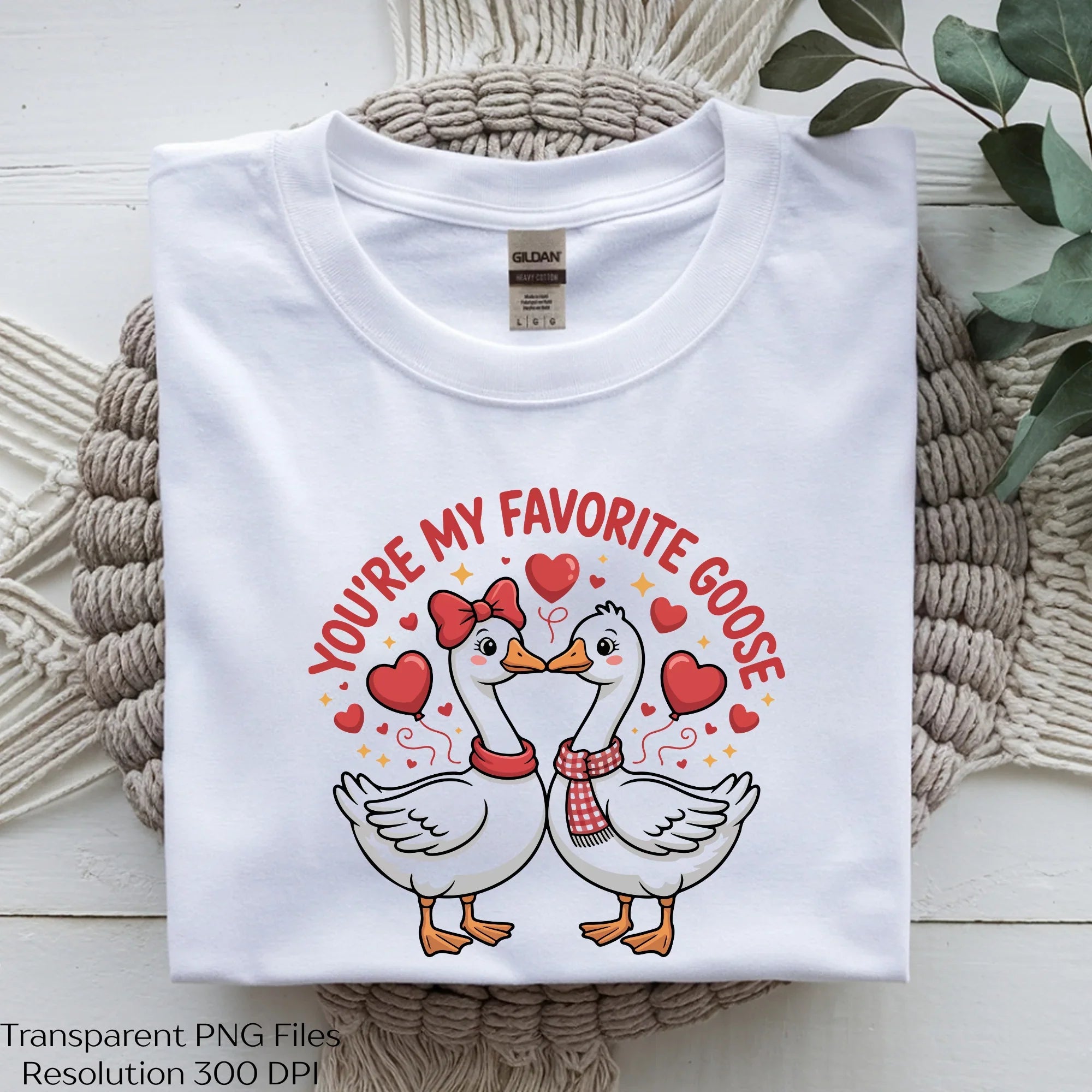You're My Favorite Goose Valentine Clipart Bundle - CraftNest - Digital Crafting and Art