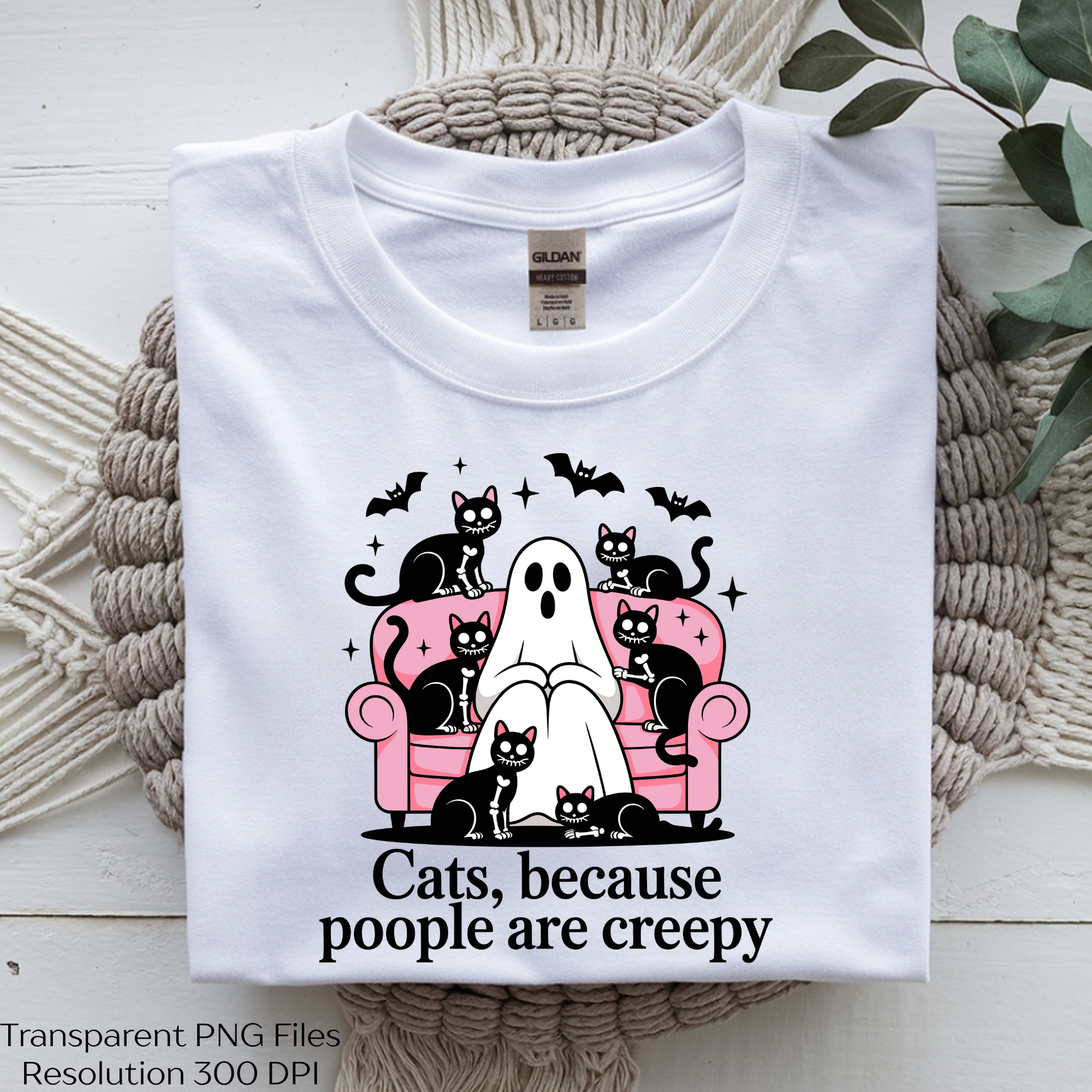 Cats Ghost SVG Clipart Bundle