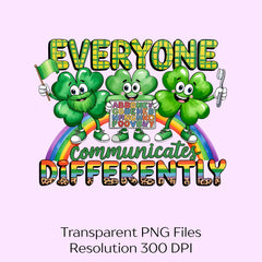 Everyone Communicates Differently Clipart Bundle - CraftNest - Digital Crafting and Art