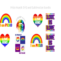 Pride SVG Bundle - CraftNest - Digital Crafting and Art