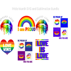 Pride SVG Bundle - CraftNest - Digital Crafting and Art