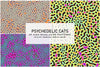 Psychedelic Cats - Animal Print