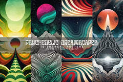 Psychedelic Dreamscapes - CraftNest - Digital Crafting and Art