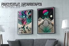 Psychedelic Dreamscapes - CraftNest - Digital Crafting and Art