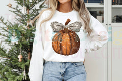 Pumpkin Coquette Bow Clipart Bundle - CraftNest - Digital Crafting and Art
