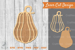 Pumpkin Laser Cut Decoration SVG Bundle - CraftNest - Digital Crafting and Art