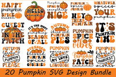 Pumpkin SVG Bundle 2 - CraftNest - Digital Crafting and Art