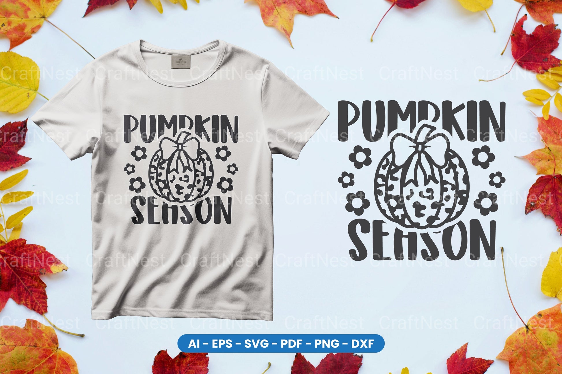 Pumpkin Season SVG Bundle - CraftNest - Digital Crafting and Art
