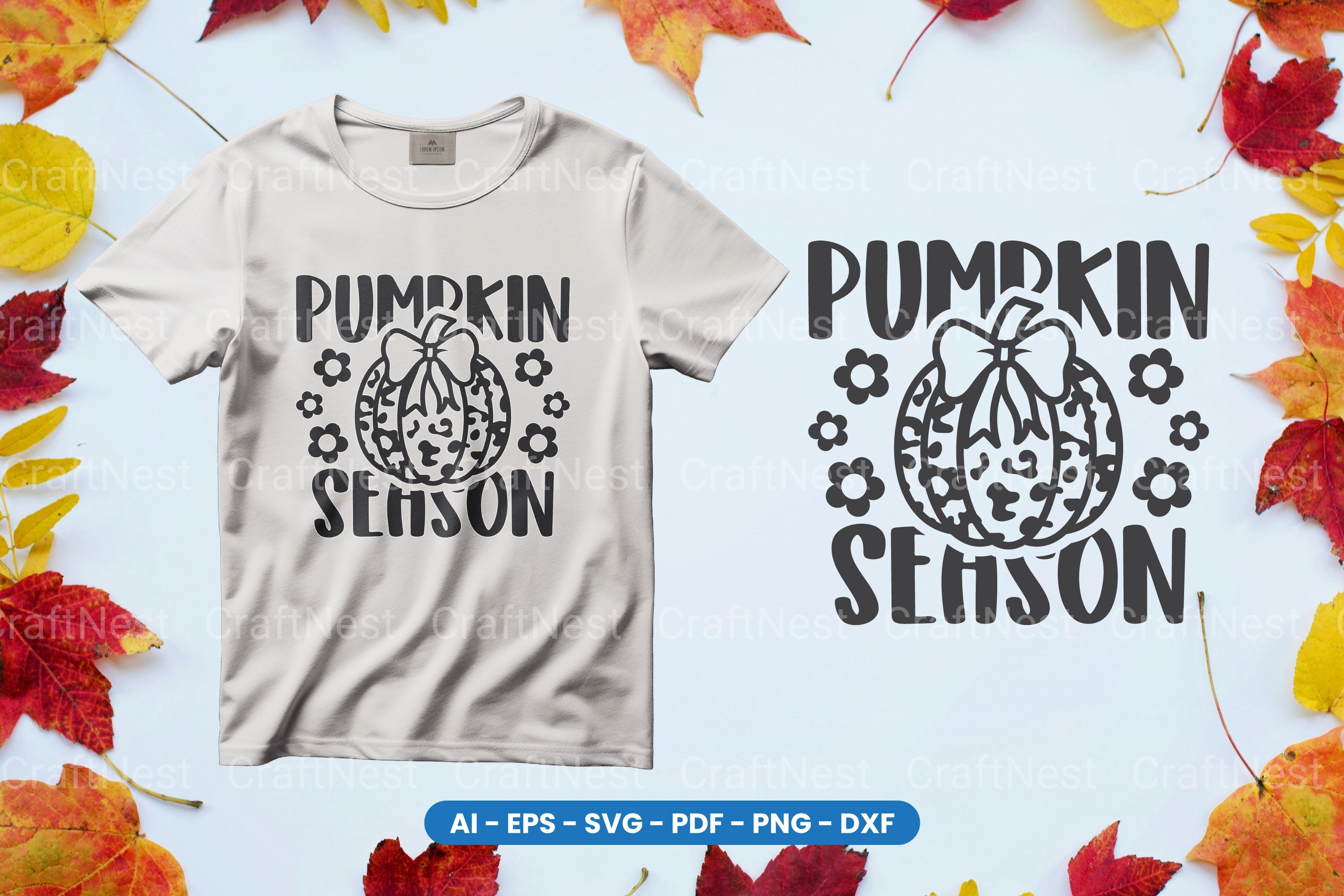 Pumpkin Season SVG Bundle - CraftNest - Digital Crafting and Art