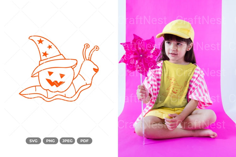 Pumpkin Snail SVG Bundle - CraftNest - Digital Crafting and Art