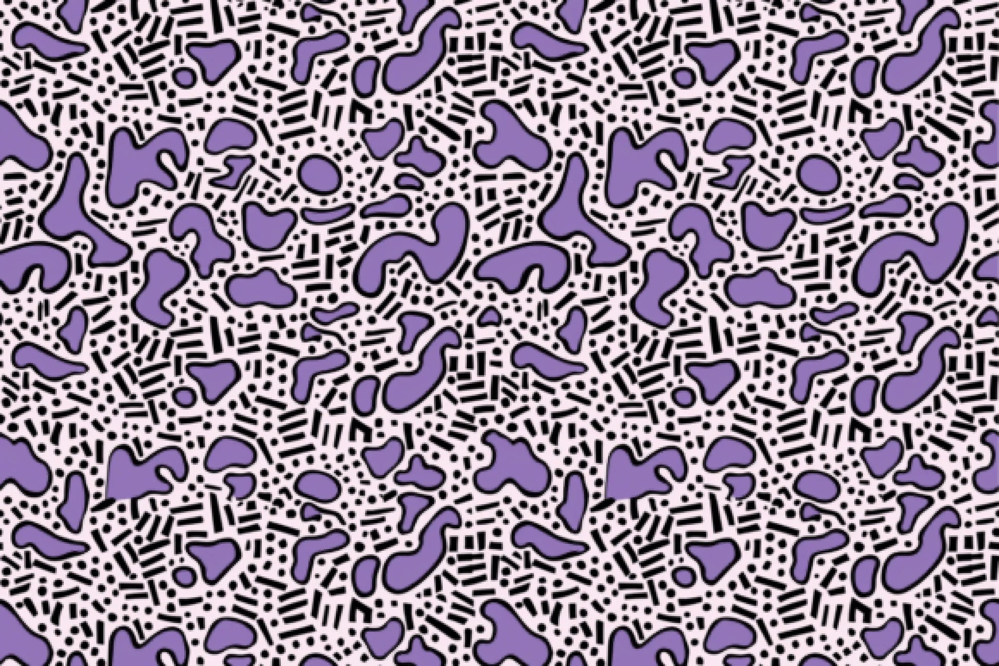 Purple Retro Seamless Digital Paper - CraftNest - Digital Crafting and Art