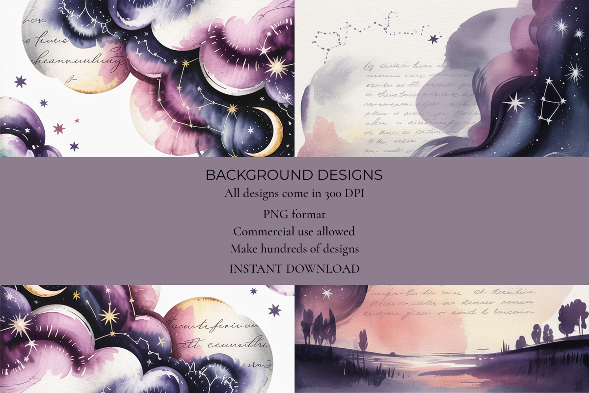 Purple Poetry Junk Journal Papers - CraftNest - Digital Crafting and Art