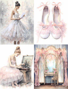 Ballet Memory Junk Journal Pages - CraftNest