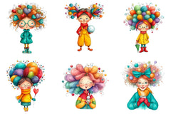 Quirky Christmas Girl Clipart Bundle - CraftNest - Digital Crafting and Art