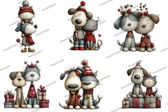 Quirky Dog and Cat Clipart Bundle - CraftNest - Digital Crafting and Art
