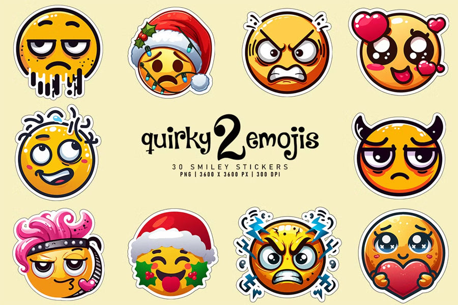 Quirky Emojis V2