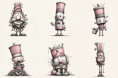 Quirky Nutcracker Christmas Clipart Bundle - CraftNest - Digital Crafting and Art