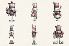 Quirky Nutcracker Christmas Clipart Bundle - CraftNest - Digital Crafting and Art